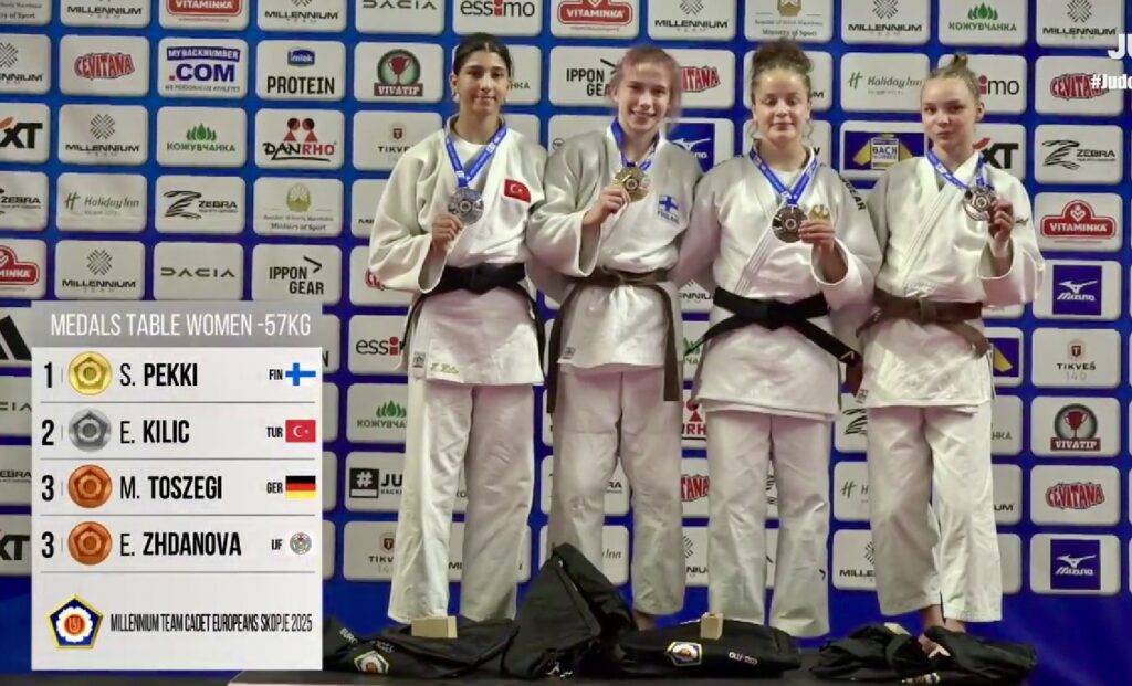 Meido-Kan Sofia Pekki Euroopan mestari judo 2025