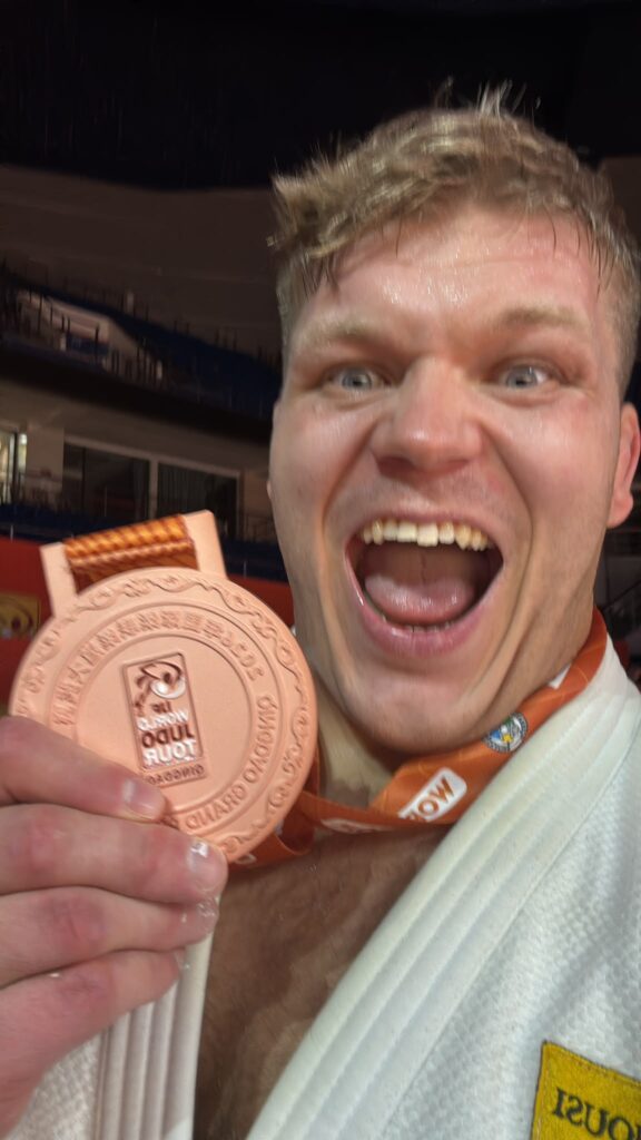 Qingdao Grand Prix Judo Martti Puumalainen Pronssi Judo 2026 Big Smile