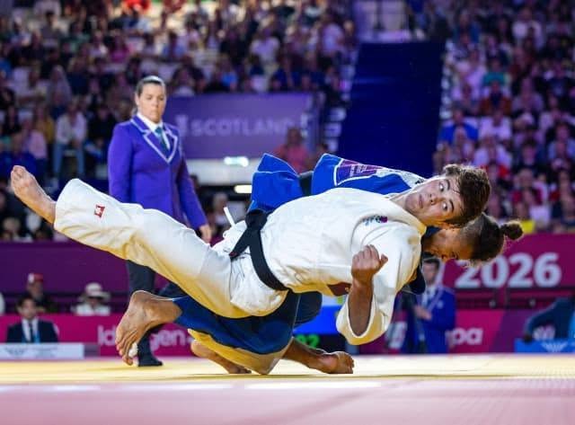 Faye Njie pronssia Commonwealth Games -kisoissa Skotlannin Glasgow’ssa judo Meido-Kan 2026